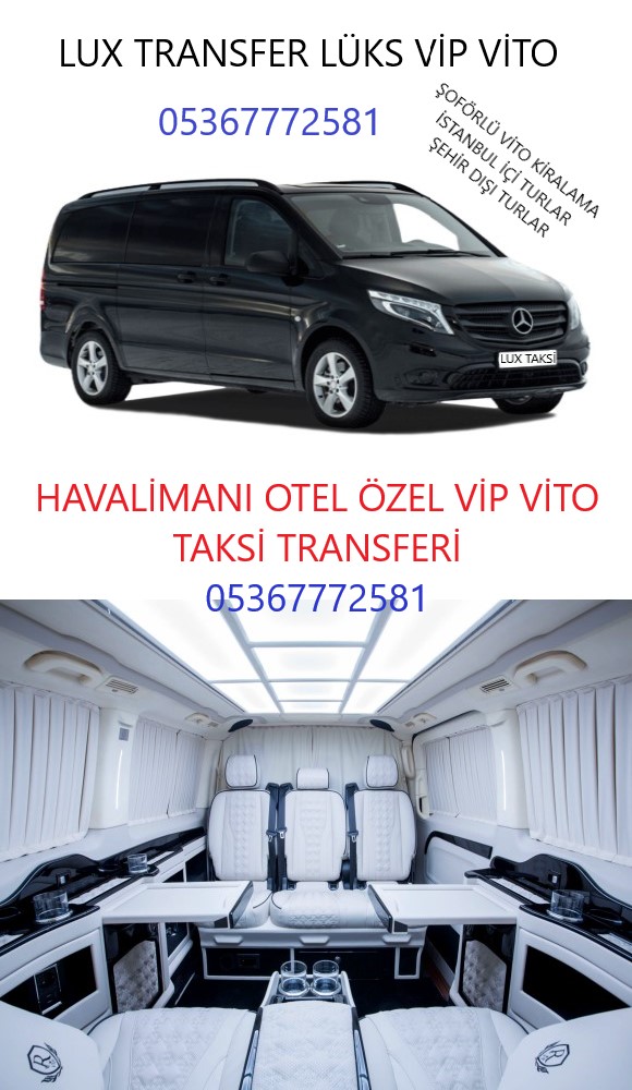 Mercedes Vito ile VIP transfer